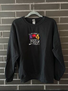 Hocus Pocus embroidered crewneck